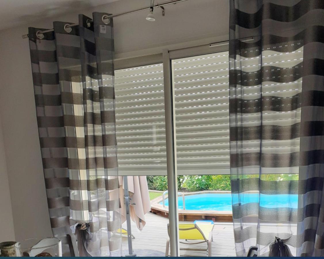 Villa Accueillante A Colonzelle Avec Piscine Privee Bagian luar foto