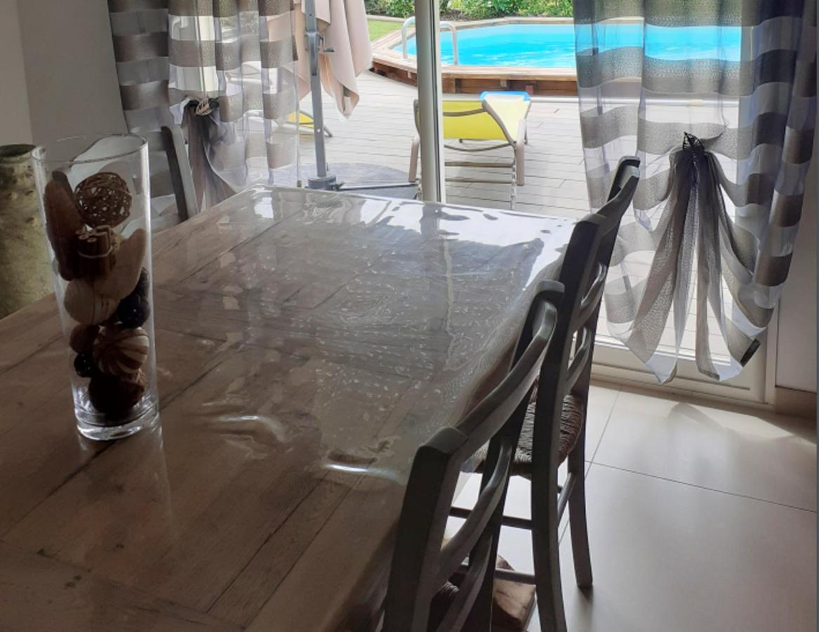 Villa Accueillante A Colonzelle Avec Piscine Privee Bagian luar foto