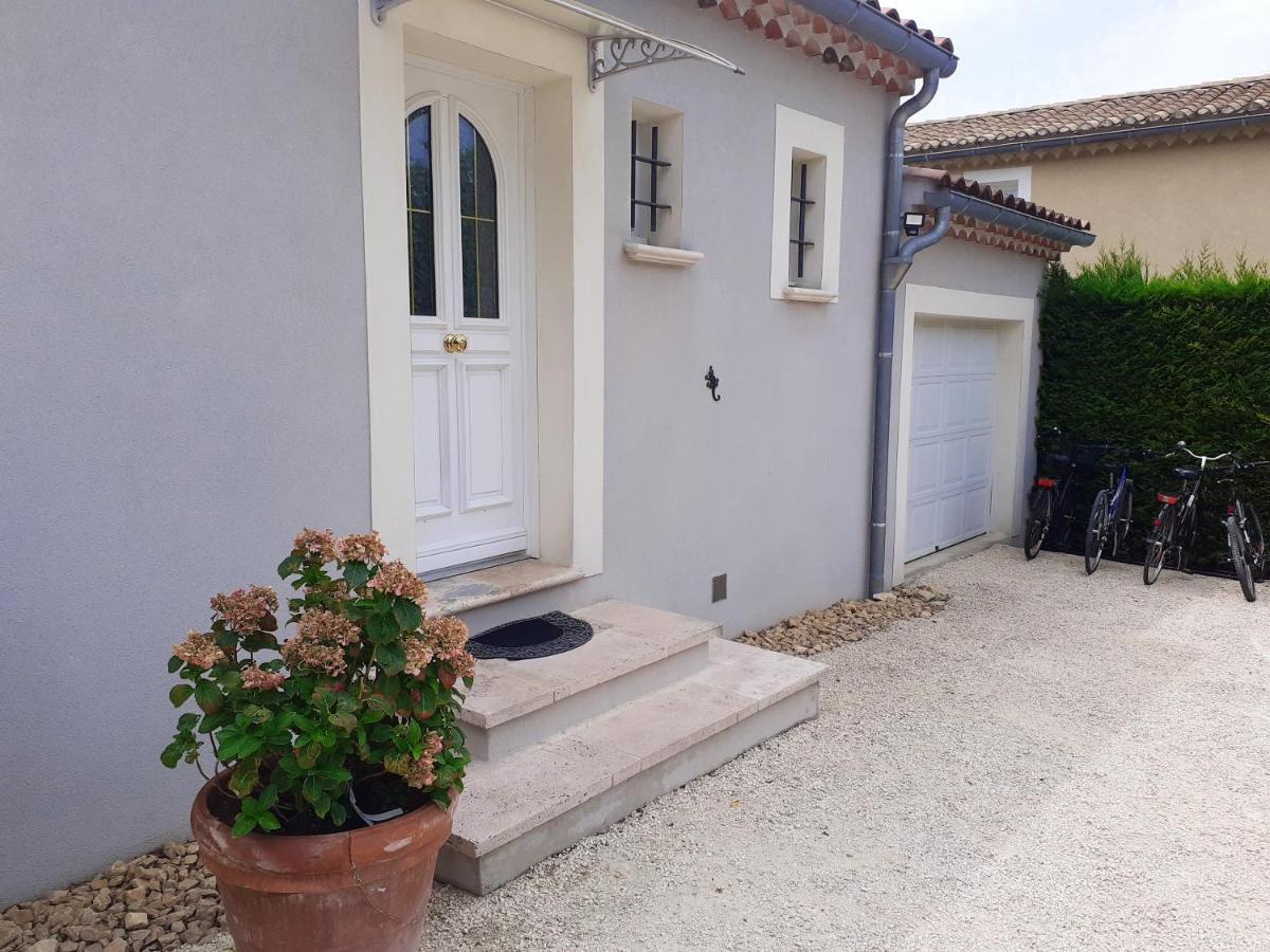 Villa Accueillante A Colonzelle Avec Piscine Privee Bagian luar foto