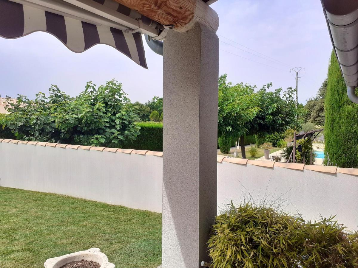 Villa Accueillante A Colonzelle Avec Piscine Privee Bagian luar foto
